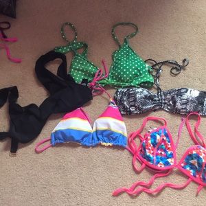Assorted s/m bikini tops